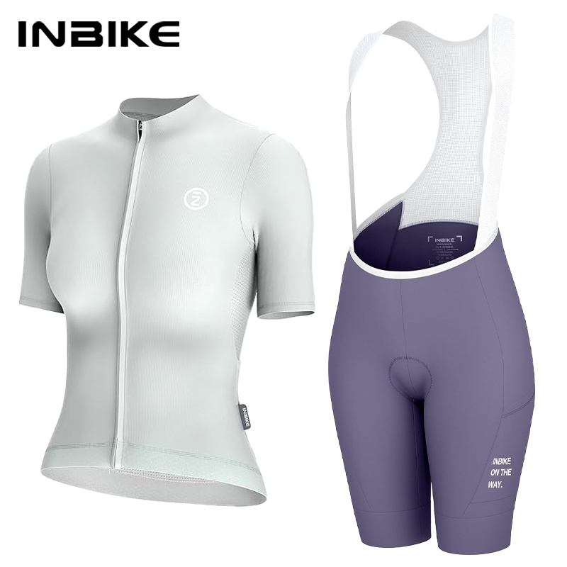 Cycling Gear Outfit - INBIKE Women's Cycling Jersey Set Road
