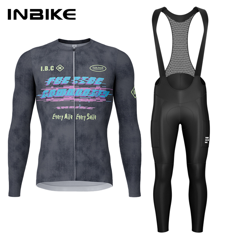 Cycling Gear Outfit - INBIKE Spring Autumn Cycling Set Cycling