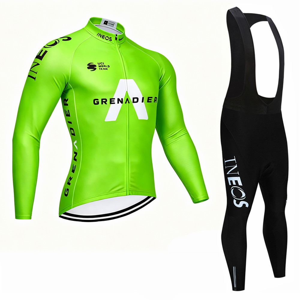 Autumn Cycling Jersey Set Ropa - Cycling Gear Outfit ulasan dan harga