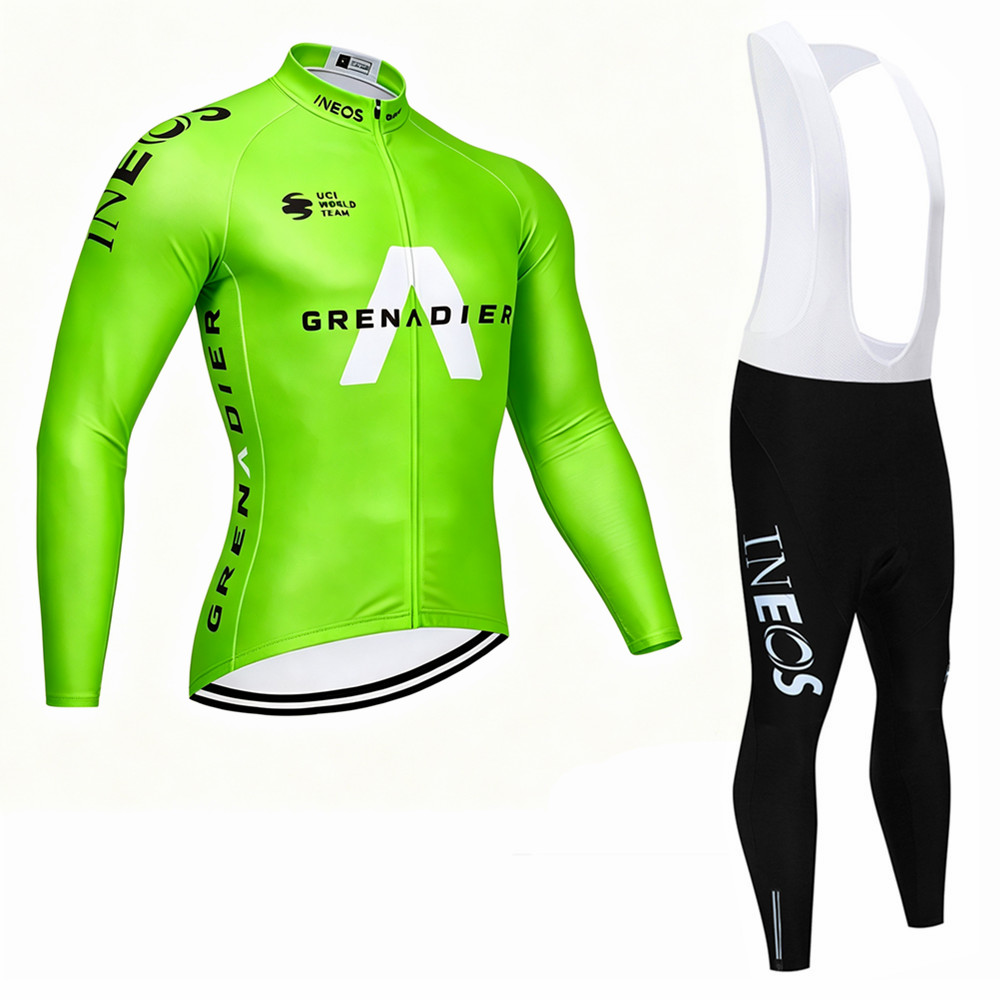 Autumn Cycling Jersey Set Ropa - Cycling Gear Outfit ulasan dan harga
