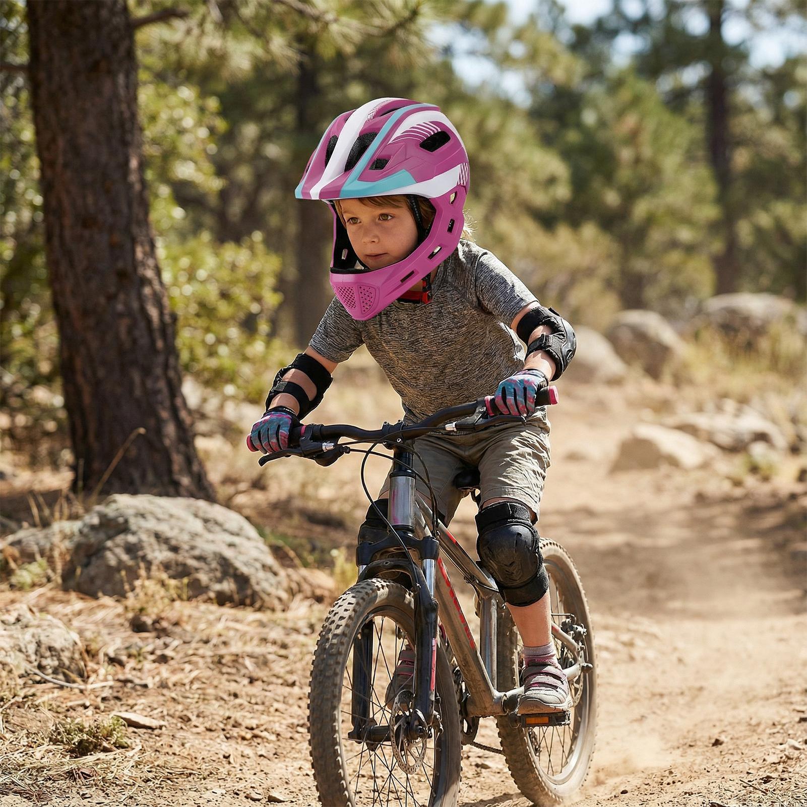 Youth Full Face Helmet Cycling - Cycling Gear For Beginners ulasan dan harga