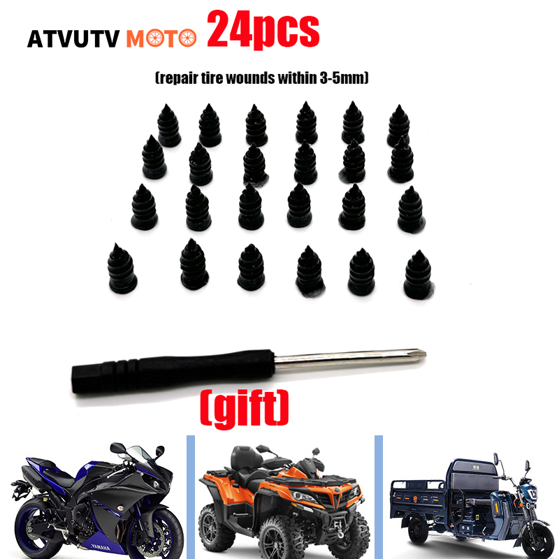 12PCS 24PCS Motorcycle Vacuum  - Tubeless Tire Sealant ulasan dan harga