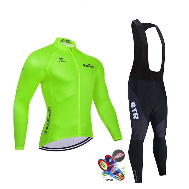 Autumn Black Cycling Jersey Se - Cycling Gear Outfit ulasan dan harga
