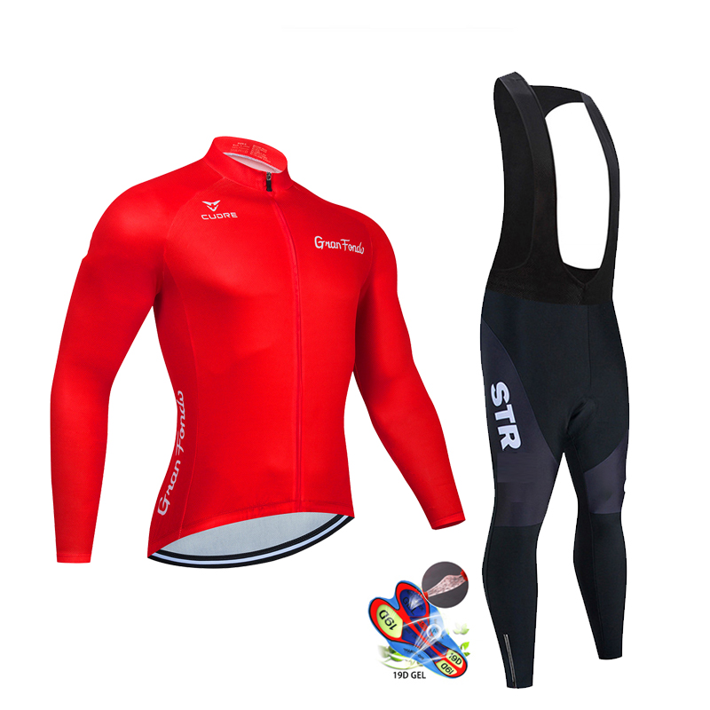 Autumn Black Cycling Jersey Se - Cycling Gear Outfit ulasan dan harga