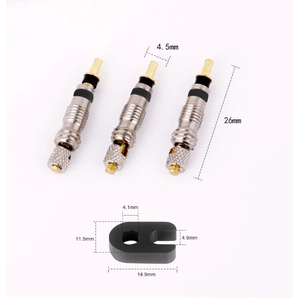 6/18Pcs Bicycle Valve Core Fre - Tubeless Tire Sealant ulasan dan harga