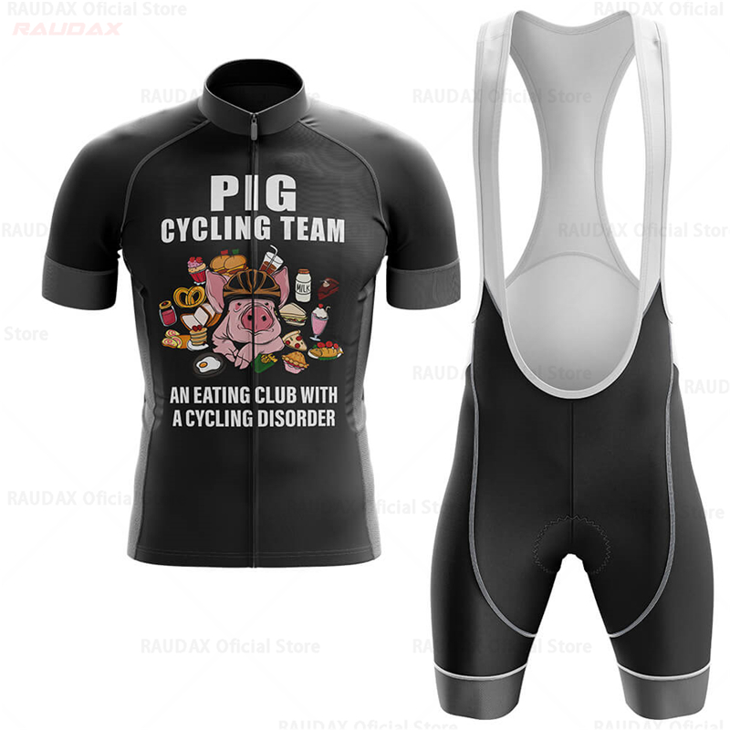 Men's Funny Pig Cartoon Anime  - Cycling Gear For Sale ulasan dan harga