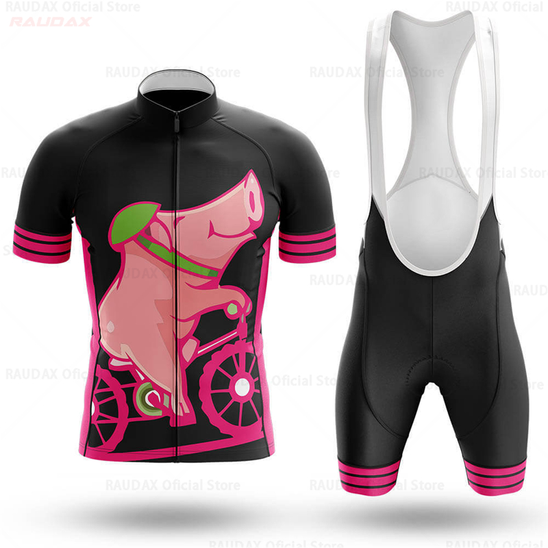 Men's Funny Pig Cartoon Anime  - Cycling Gear For Sale ulasan dan harga