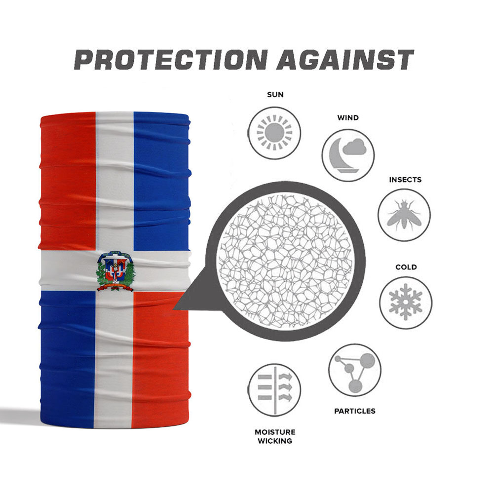Dominica National Flag Bandana - Cycle Gear ulasan dan harga