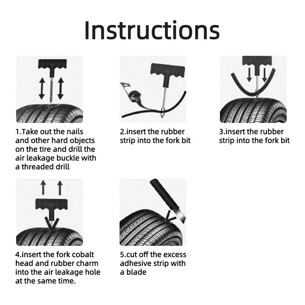 Car Motorcycle Tire Repair Too - Tubeless Tire Sealant ulasan dan harga