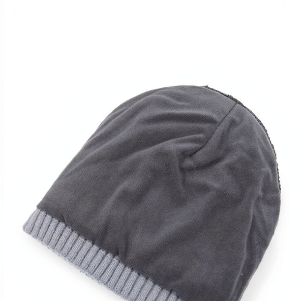 Winter Knitted Beanie Hat Thic - Cycling Gear To Keep You Warm ulasan dan harga