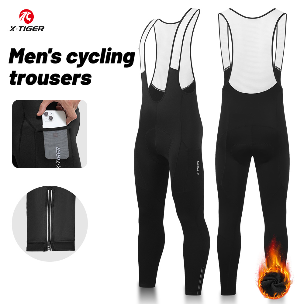 X-TIGER Men Winter Cycling Bib - Cycling Gear To Keep You Warm ulasan dan harga