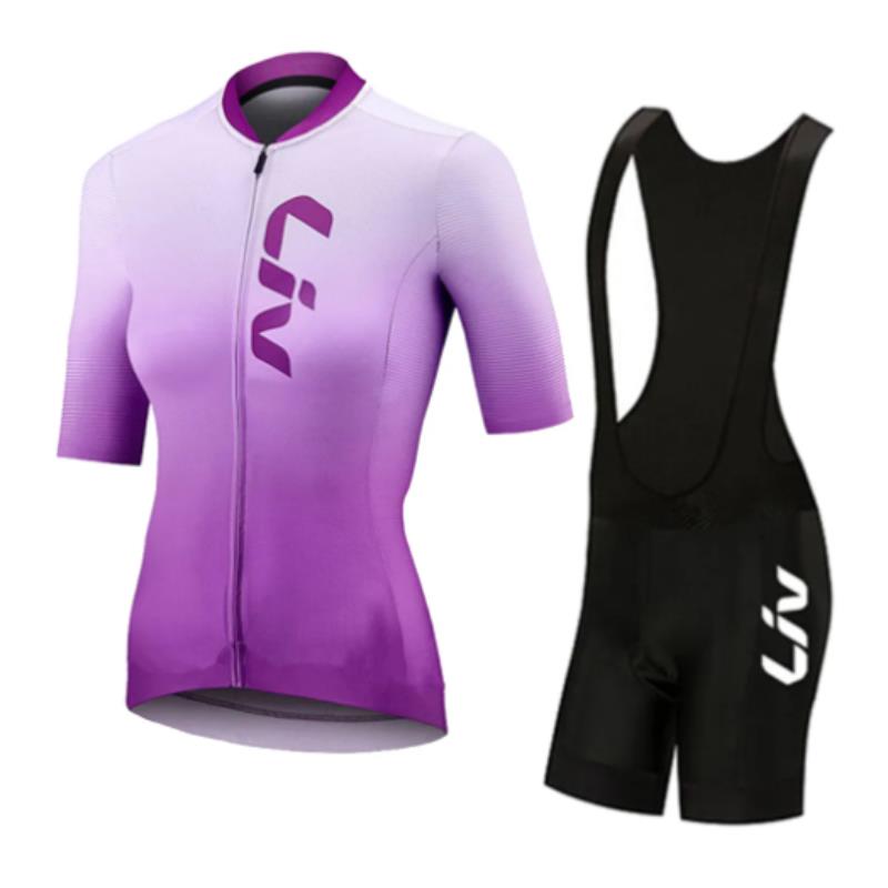 LIV Summer Cycling Jersey Bib  - Cycling Gear Outfit ulasan dan harga