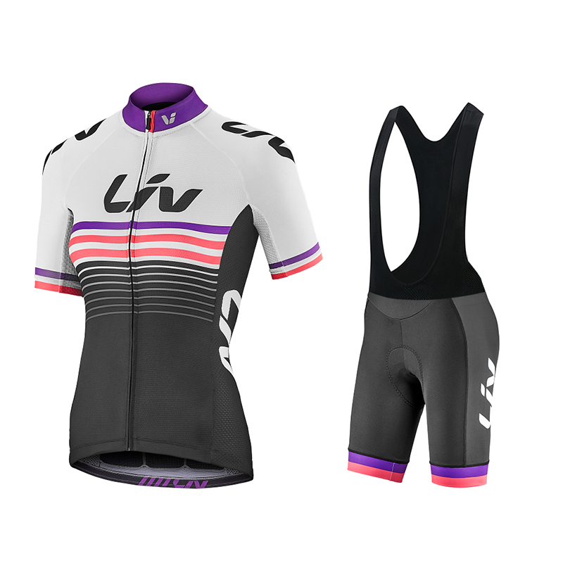 LIV Summer Cycling Jersey Bib  - Cycling Gear Outfit ulasan dan harga